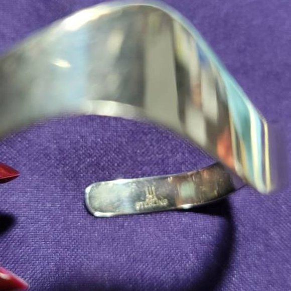 James Avery Bracelet RETIRED Avery Silver Wavy Cuff Bracelet FREE Shipping main image 0